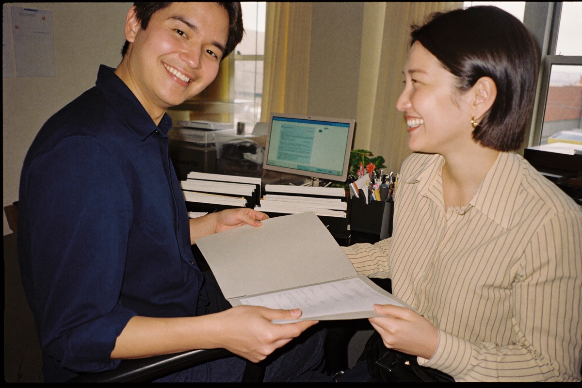 A back office keeping paperwork handled